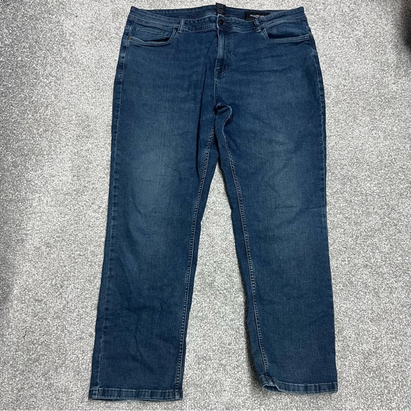 perfect jean nyc Other - The Perfect Jean NYC Men 42x32 Blue Athletic Fit Stretch Tapered Medium Wash